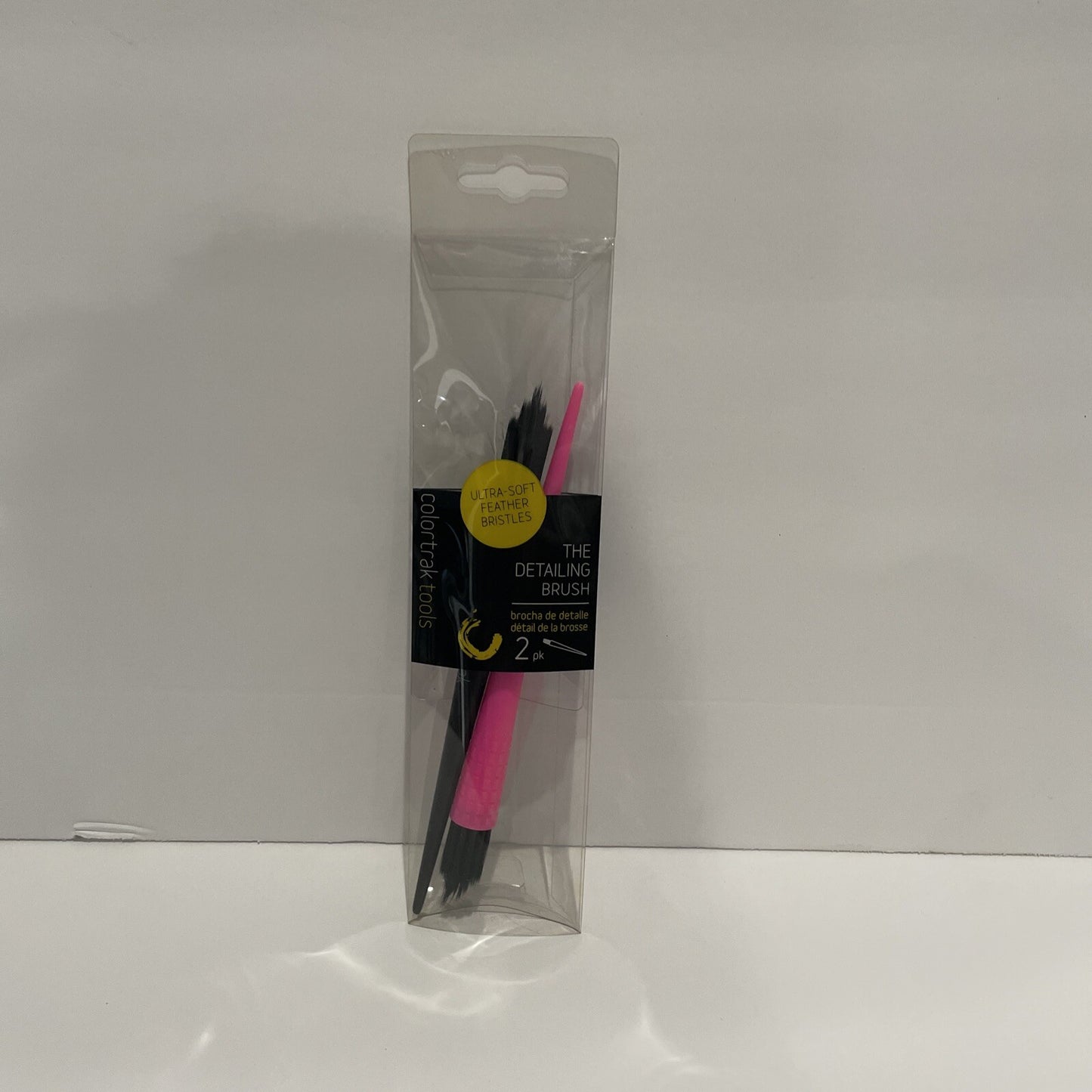 Ultra Soft Detailing Brush Set - Feather Bristles, 2 Pack, Model CTDB2