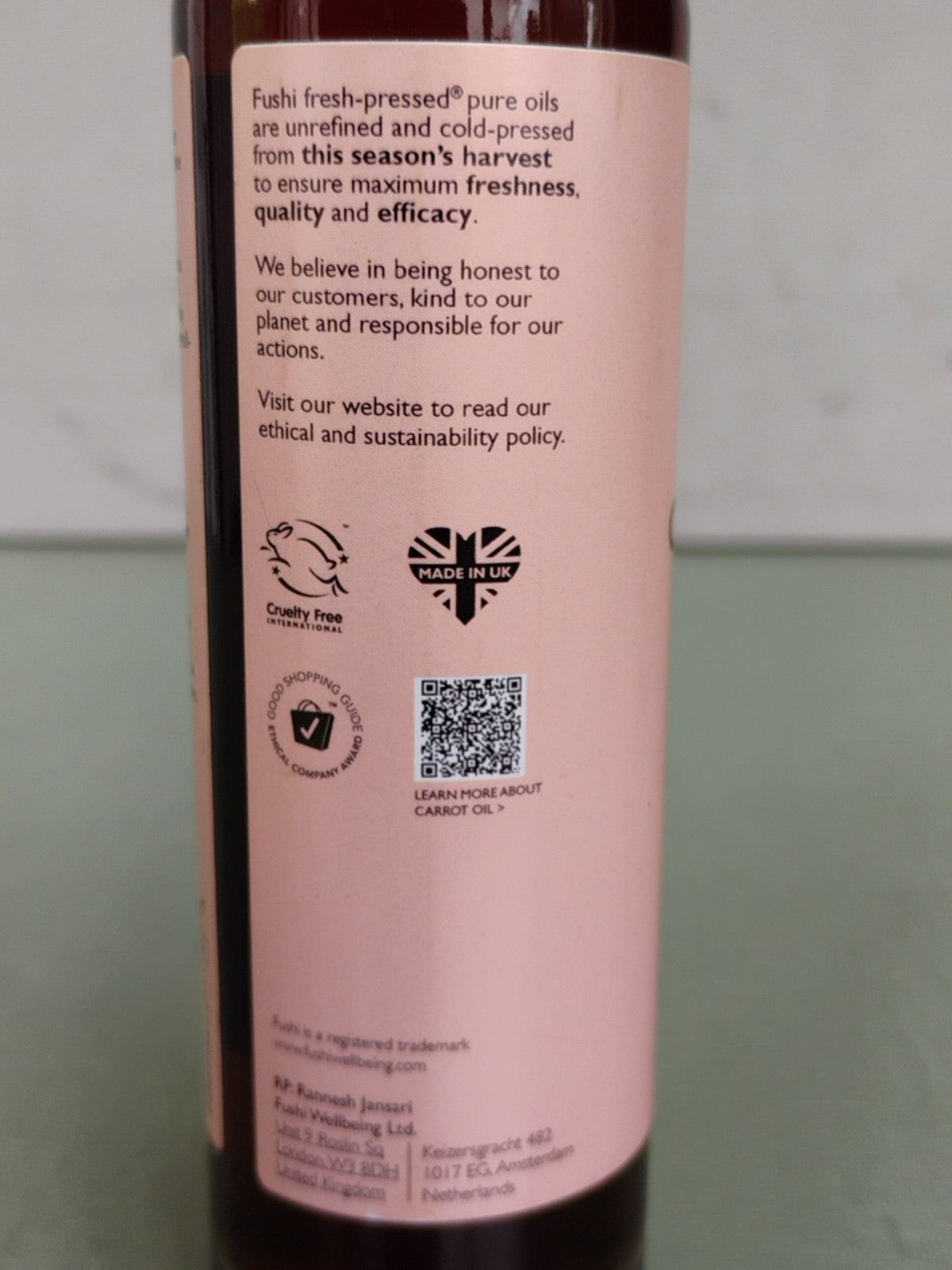 Carrot Oil 100ml Natural Skin Rejuvenation & Glow Boosting