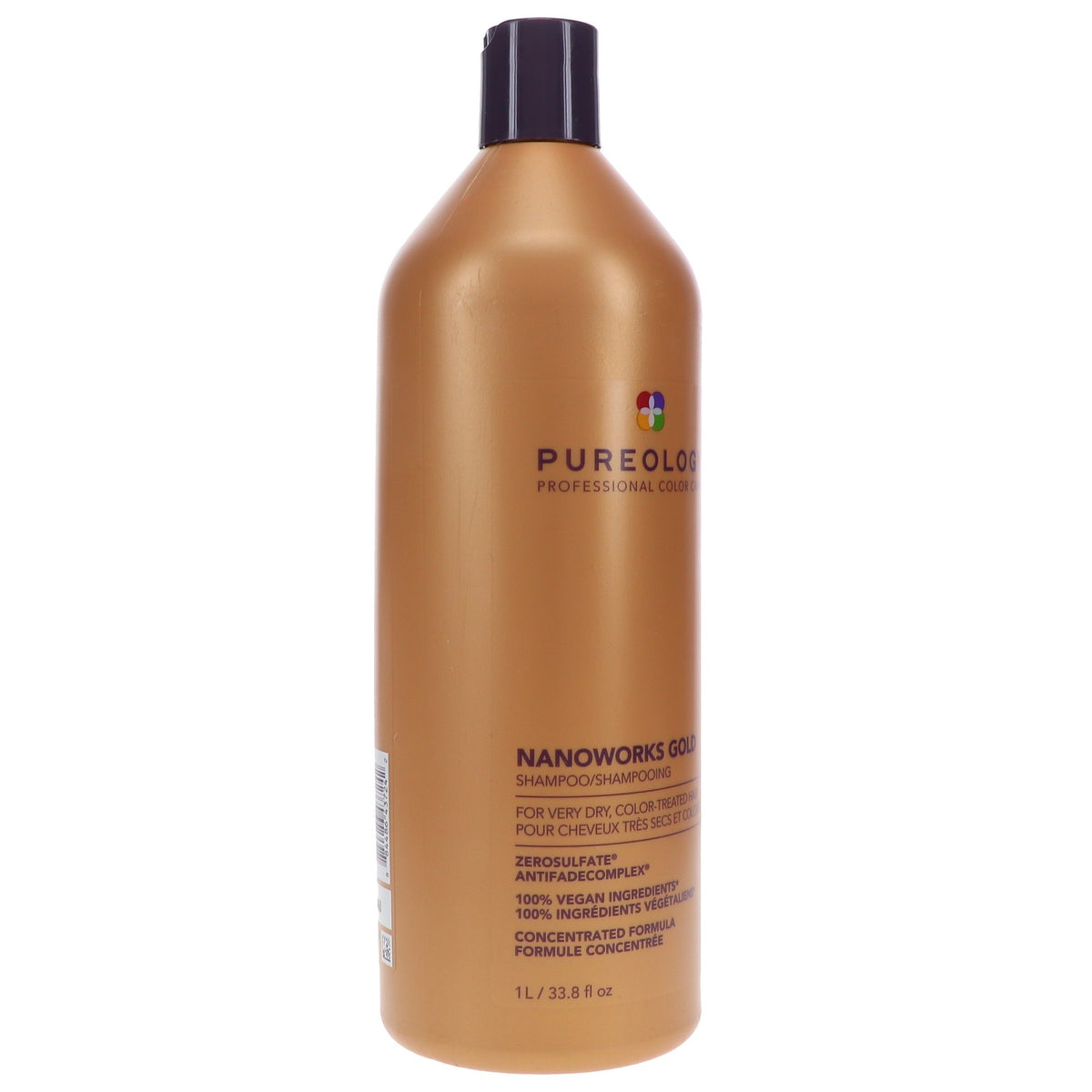Pureology Nanoworks Gold Shampoo - Sulfate-Free, Color Protecting, 33.8 oz