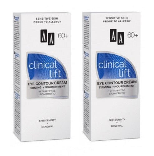 AA 60+ Clinical Lift Eye Contour Cream Pack of 2 – Firming & Nourishing Eye Treatment