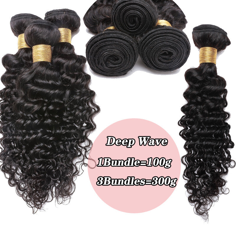 Peruvian Virgin Human Hair Body Wave Bundles - 100g & Multiple Lengths