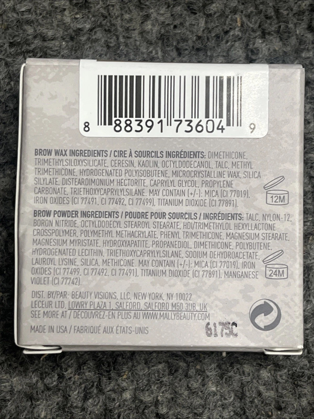 Brow Wax & Powder Kit - Taupe, Eyebrow Shaping & Definition