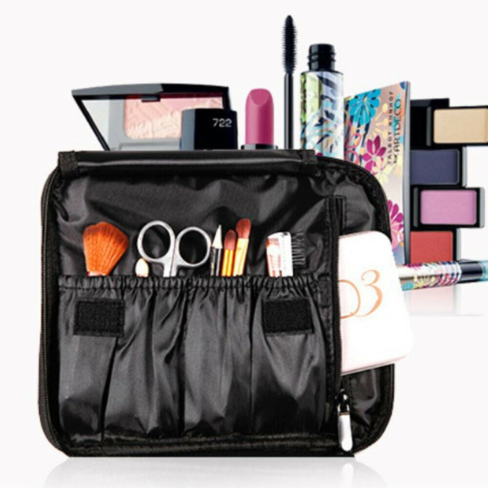 Large Waterproof Makeup Bag Organizer Portable Cosmetic Case
