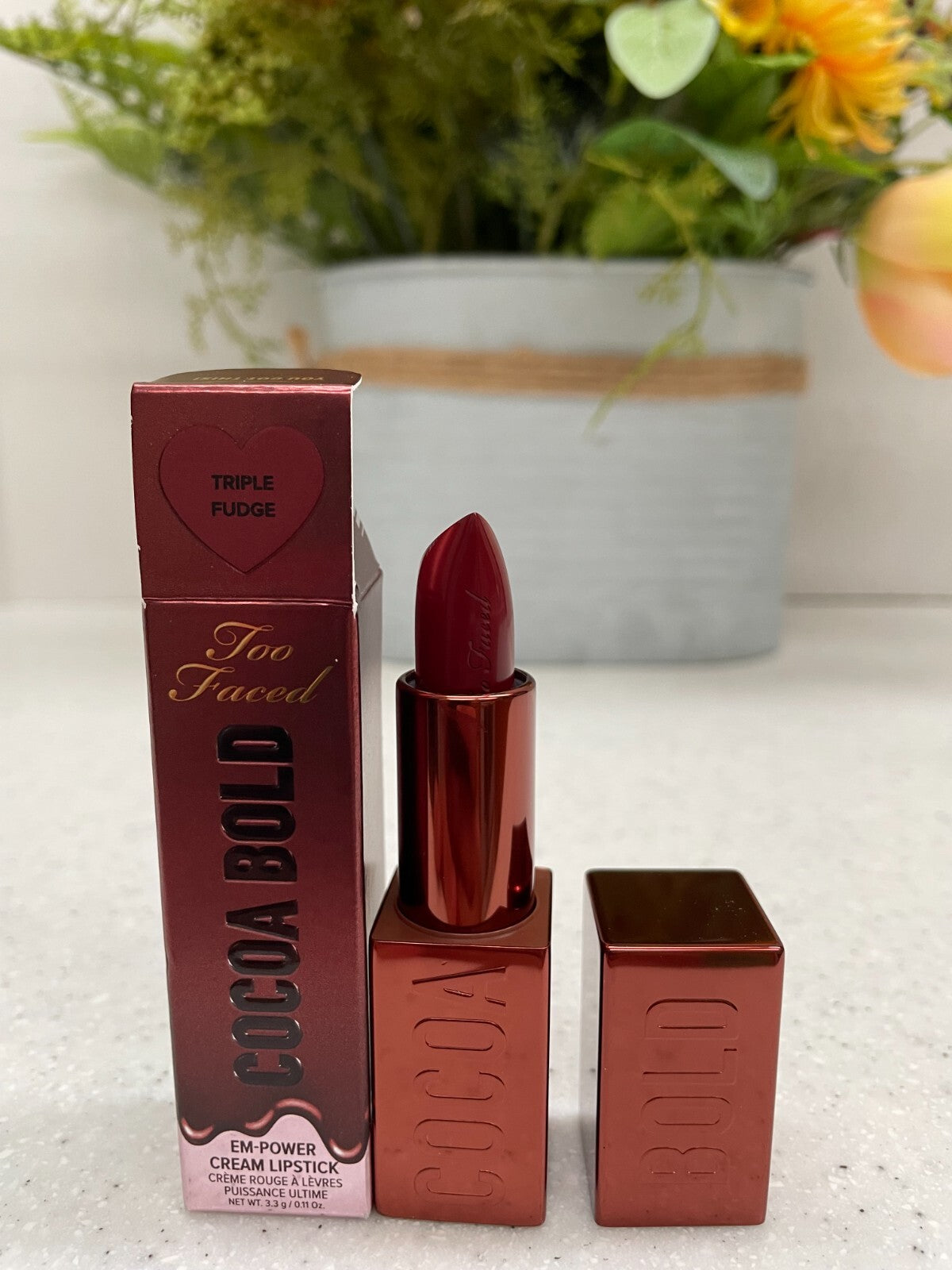 Cream Lipstick - Cocoa Nude Shades with Bold, Butter Texture - Multiple Variants