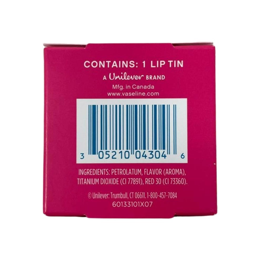 Vaseline Lip Therapy Lip Balm Tin Rosy Lips 0.6oz Pack of 3