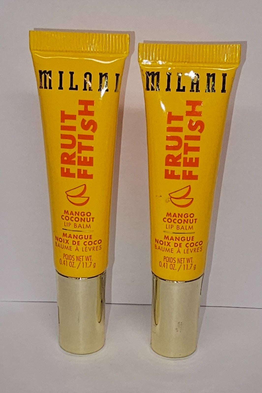Milani Fruit Fetish Mango Coconut Lip Balm Set - Full Size