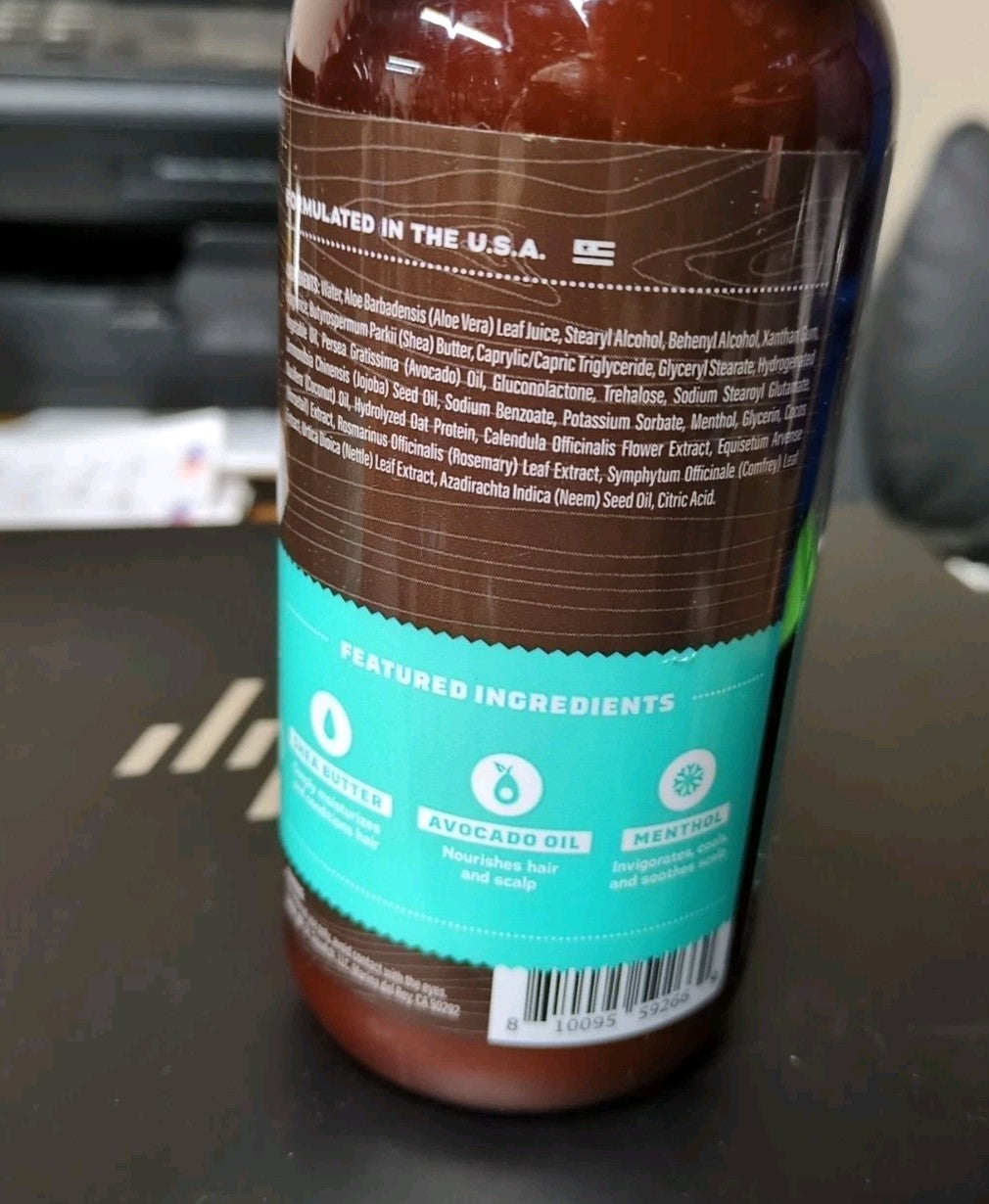 Men's Coconut Castaway Conditioner - No Sulfates & Parabens, 11.5 oz