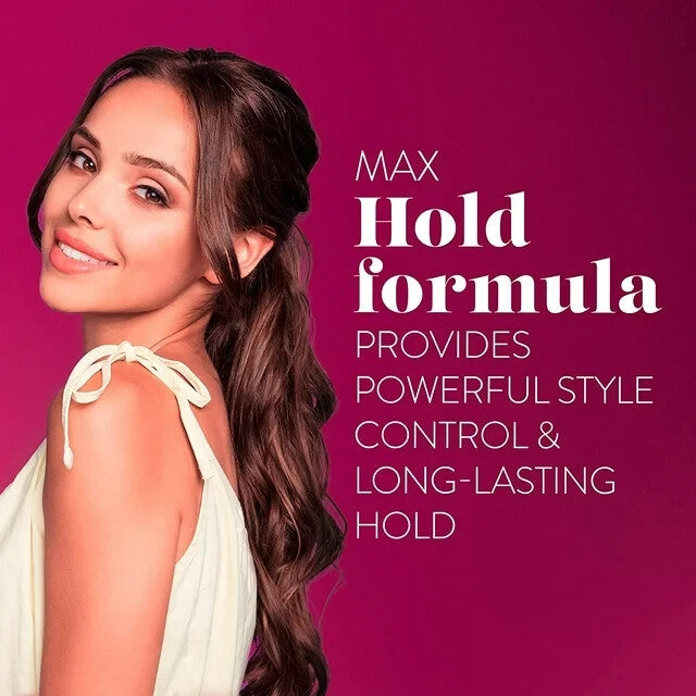 Max Hold Non-Aerosol Hairspray - 11 oz, Suitable for All Hair Types