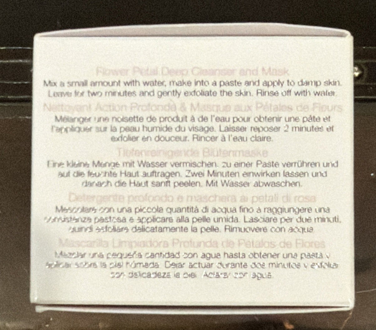 The Organic Pharmacy Flower Petal Deep Cleanser & Mask For Radiant