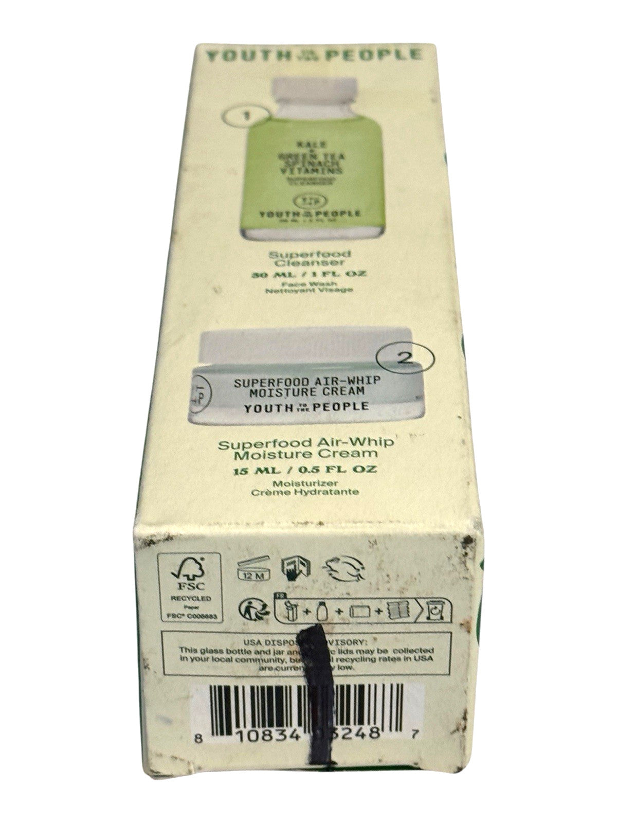 Youth to the People Stacks Superfood Cleanser & Air Whip Moisture Set
