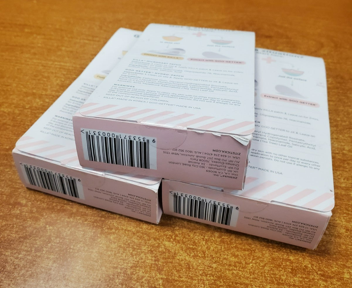Acne Patches & Zit Treatment Kit - 3 Box Set for Deep & Surface Pimples