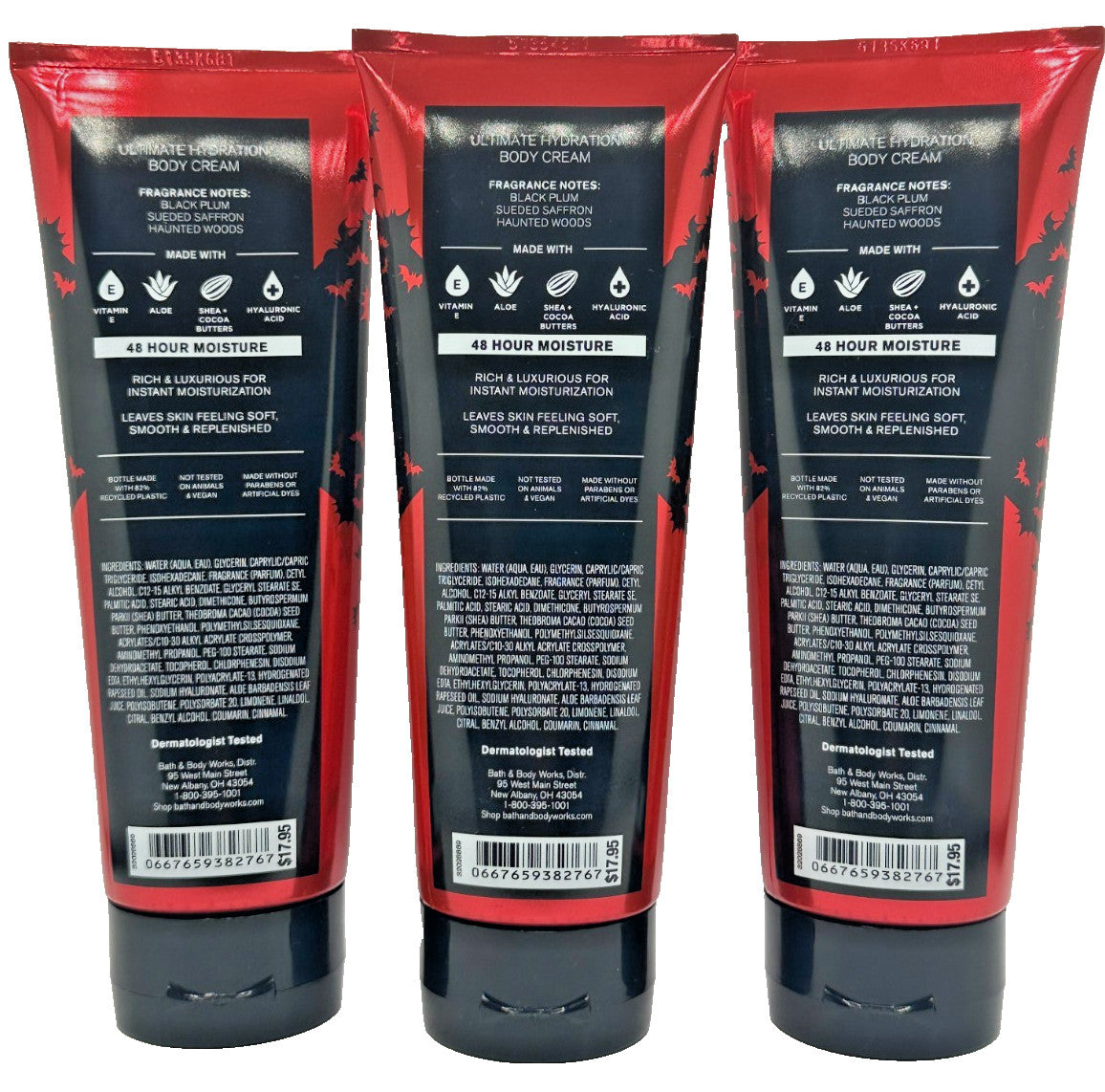 Bath & Body Works Immortal Body Cream Lotion Set - 3 x 8 oz