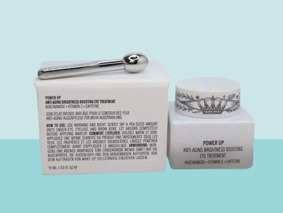 Brightening Eye Cream - Brightness Boosting Eye Treatment 0.5 oz No Plastic