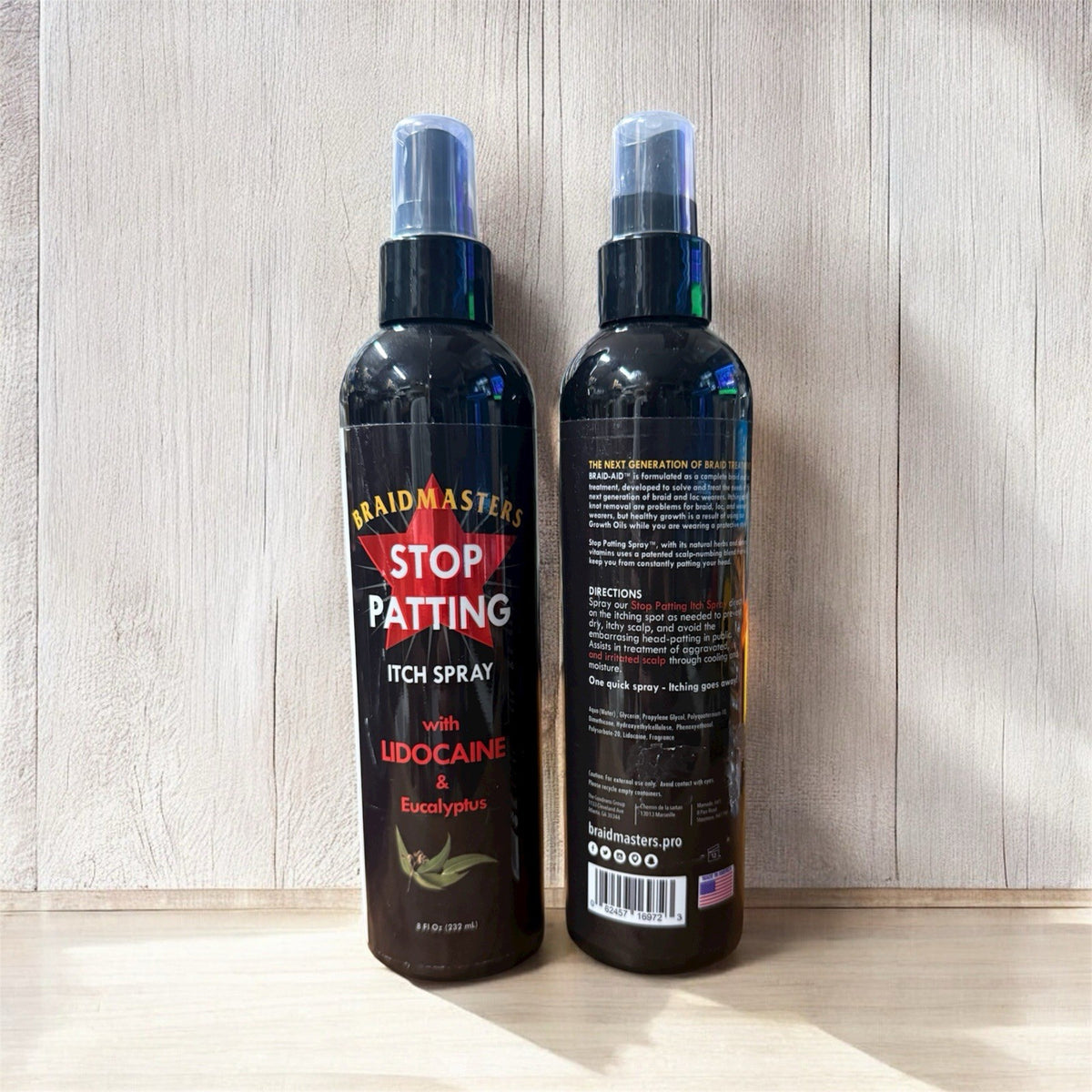 Stop Patting Itch Spray for Scalp - 2 Pack, 8 oz