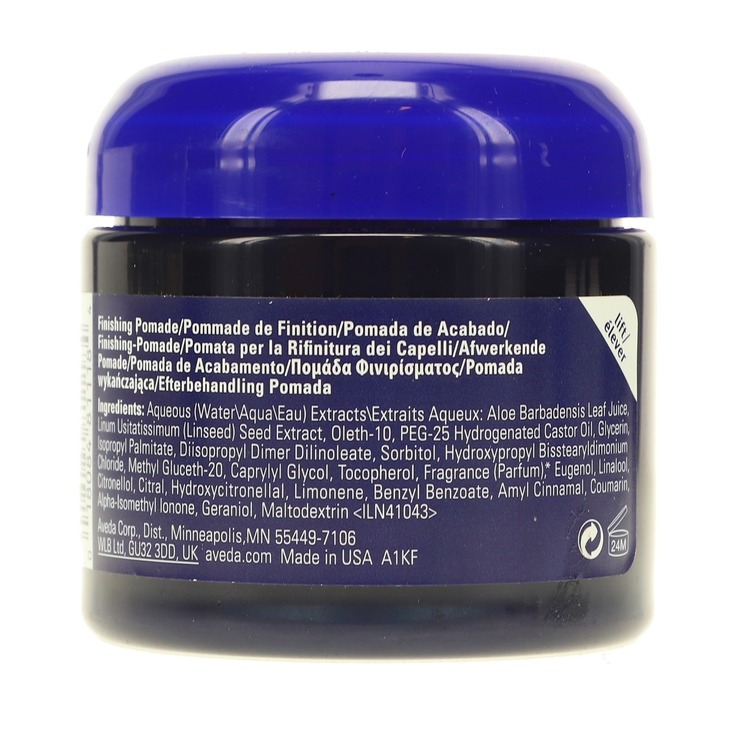 Aveda Humectant Pomade 2.5 oz - Pack of 2 Hair Styling Shine & Frizz Control