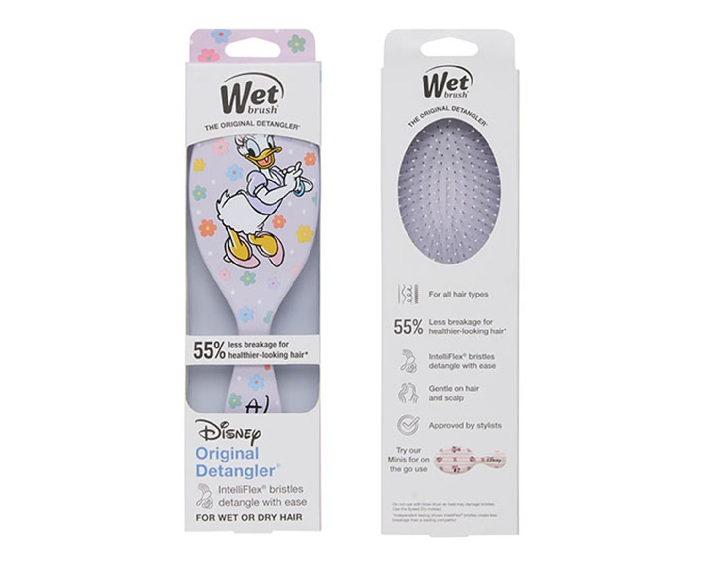Detangler Hairbrush with IntelliFlex Bristles - Disney Hello Daisy
