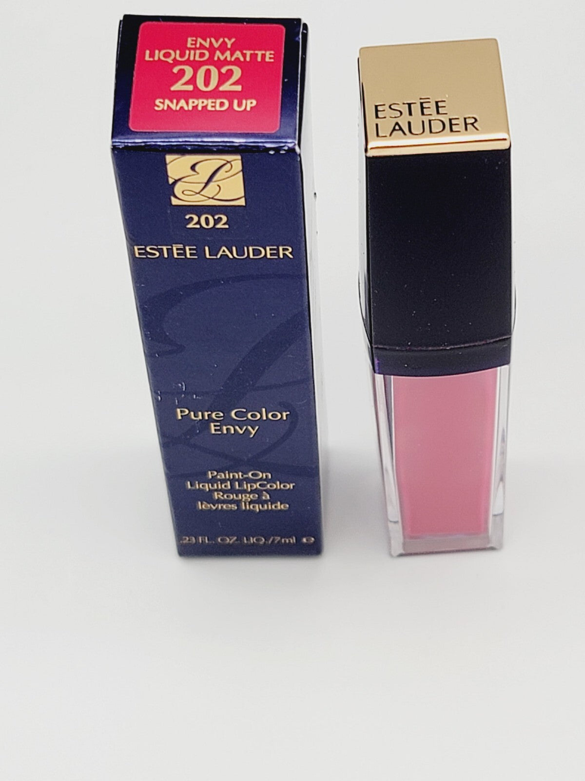 Estee Lauder Liquid Matte Lipstick #202 Snapped Up - Long-Lasting Lip Color