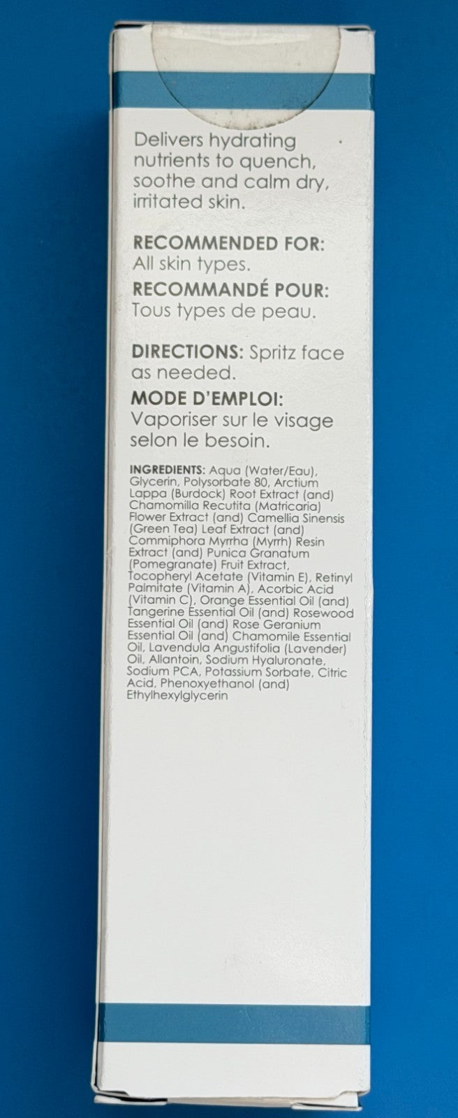 Glominerals Glo Therapeutics Refreshing Mist Facial 2 oz 60 ml New in