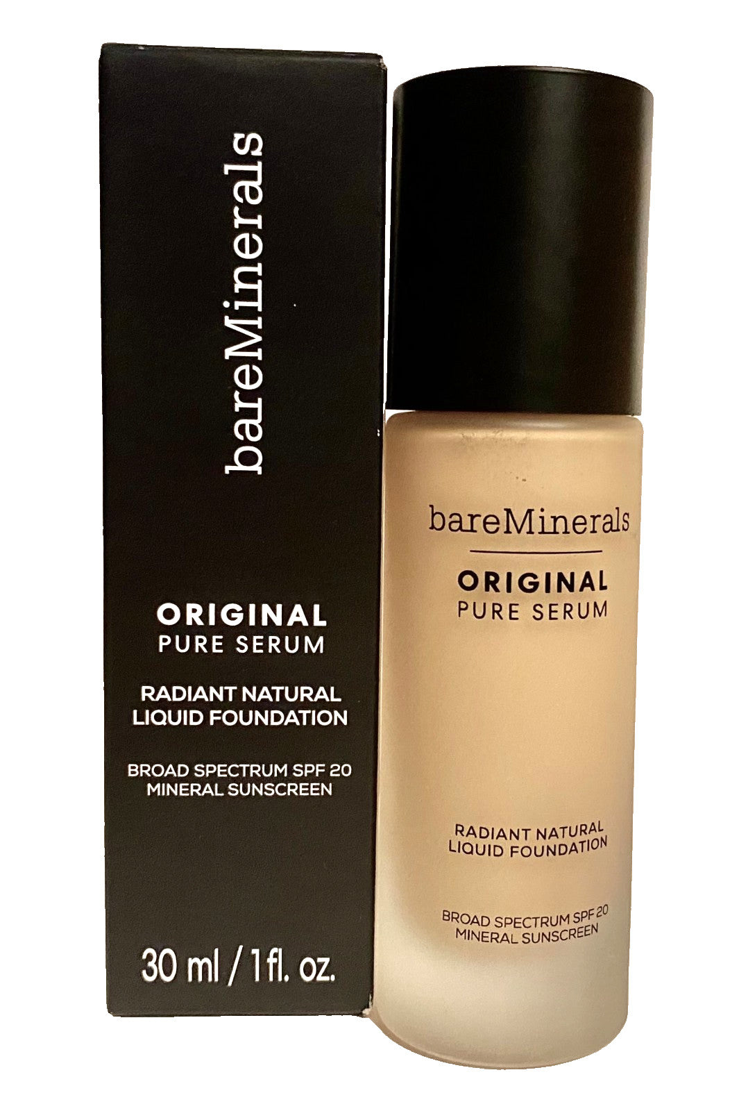 Bare Minerals Original Pure Serum Radiant Liquid Foundation Light Cool 2