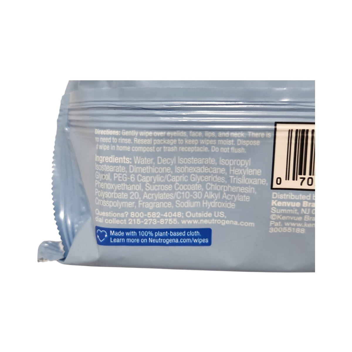 Neutrogena Makeup Remover Wipes Alcohol-Free 3-Pack, 75 Total Cleansing Towelettes