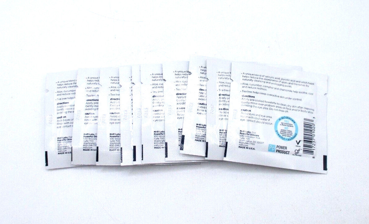 M-61 Power Spot Pad 1-Minute Daily Clarifying Treatment - Pack of 10