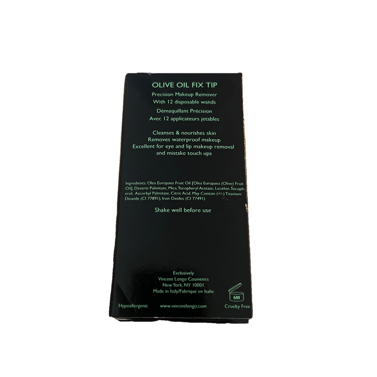 Olive Oil Makeup Remover Wands - Hypoallergenic, Precise & Nourishing