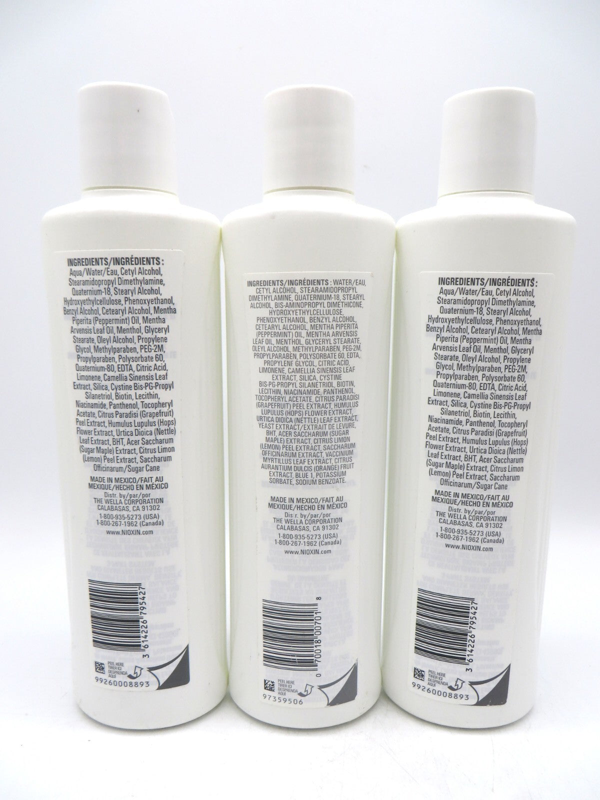 Nioxin System 1 Scalp Therapy Conditioner, 10.1 oz (3-Pack)