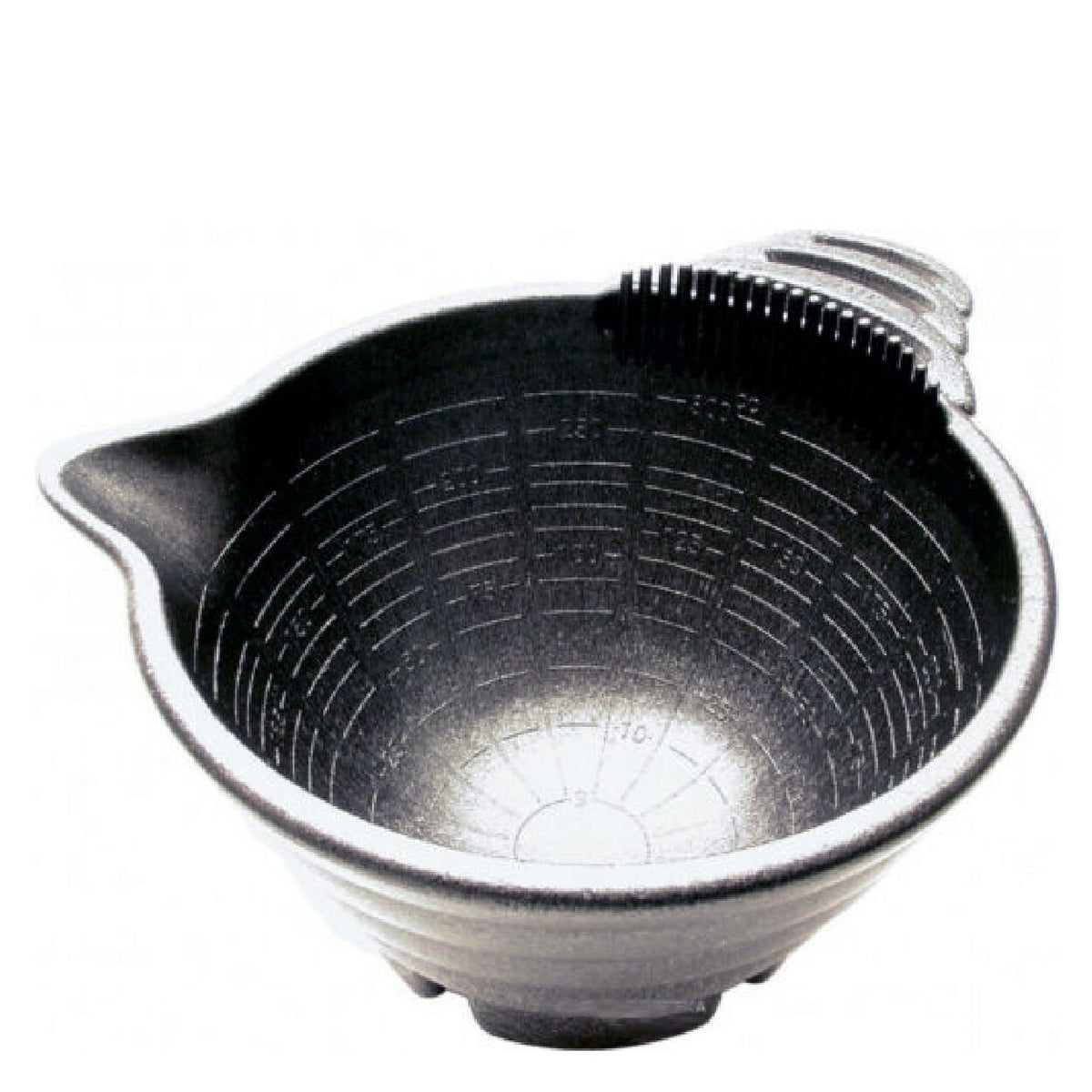 YS Park Tint Bowl - Stone Graphite Hair Color Mixing Bowl with Measurement Lines
