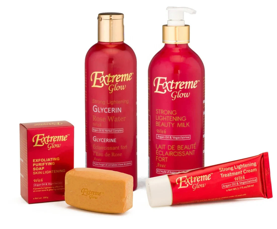 Extreme Glow Skin Brightening Treatment Cream with Argan Oil - 1.7 oz