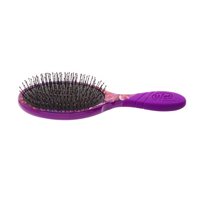 Wet Brush Detangler Hair Brush with IntelliFlex Bristles - Neon Tropics Summer