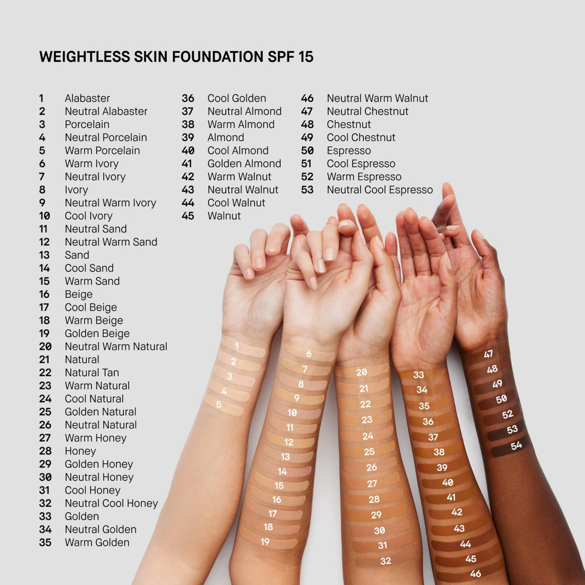 Weightless Liquid Foundation SPF 15 Oil-Control Matte Finish 24-Hour