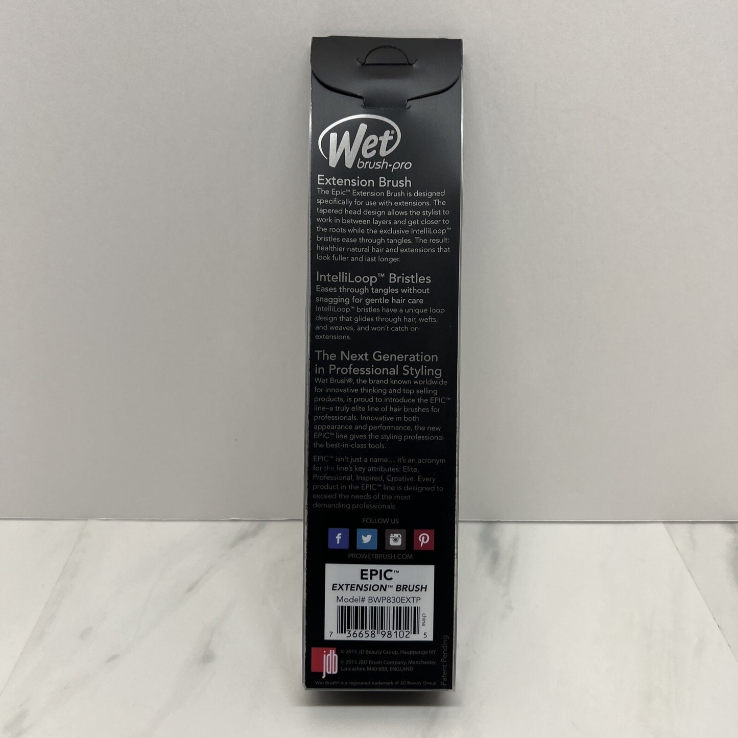 Wet Brush Pro Epic Extension Hair Brush - IntelliLoop Technology