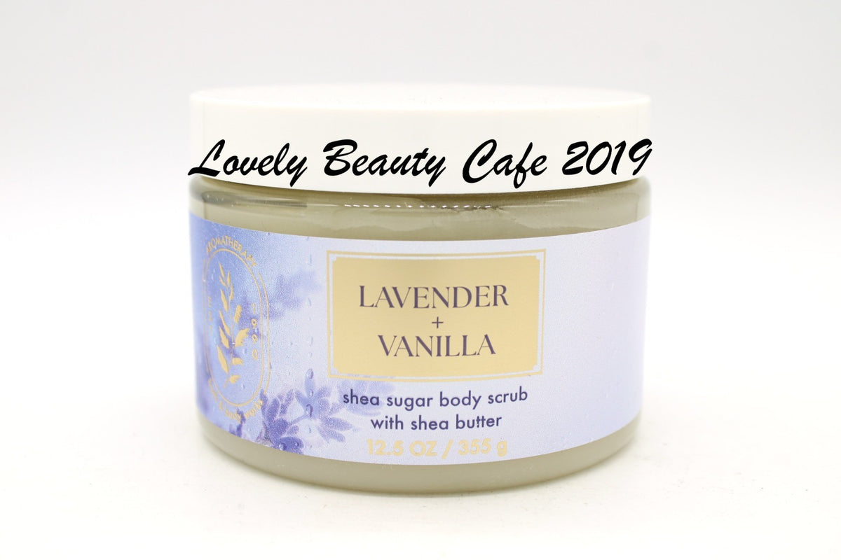 BATH & BODY WORKS / LAVENDER VANILLA SHEA SUGAR SCRUB 12.5 OZ