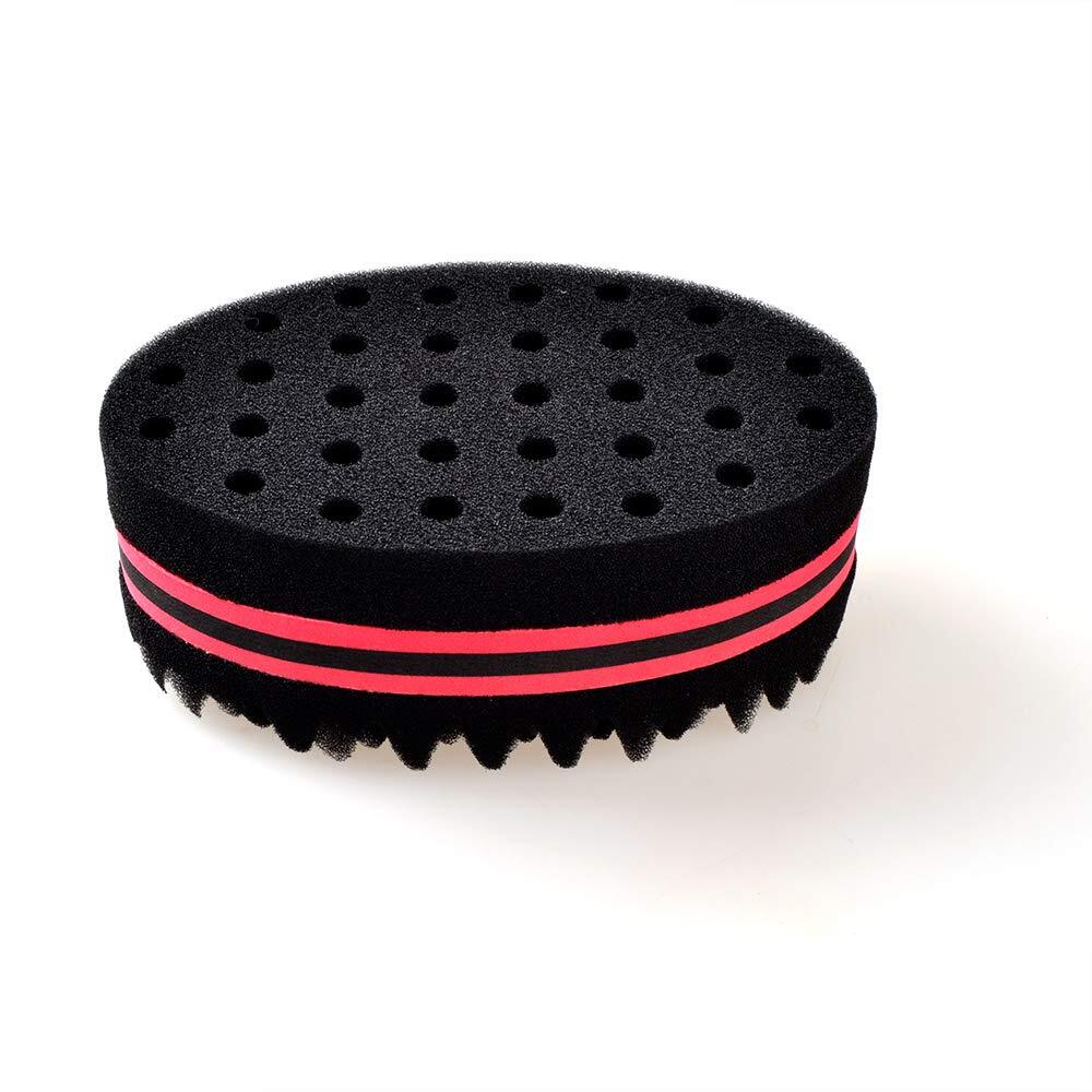 Barber Hair Brush Sponge Double Side Locking Afro Curl Twist Dreads