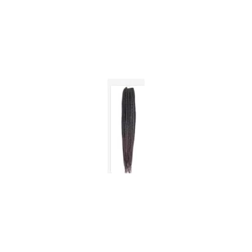 6 Packs/Lot 22 Strands/Pack Medium Box Braids Crochet Hair 30 Inch 1cm in Diameter 3X Synthetic Braiding Hair Extensions (24 Inch, T1B/33)