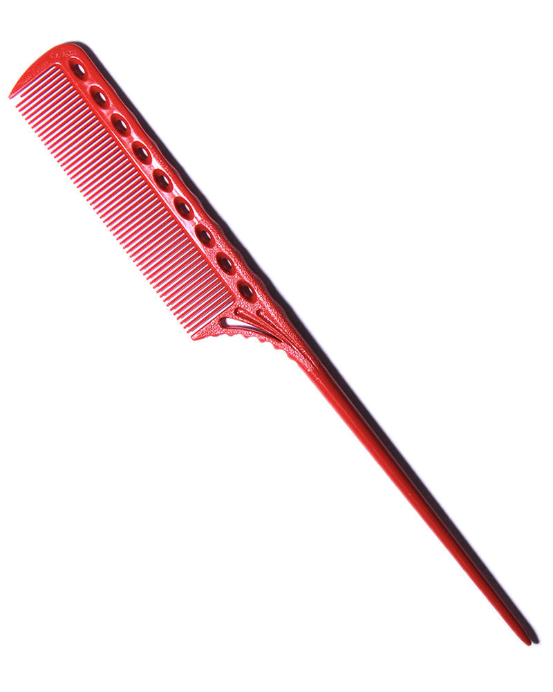 Professional Tail Comb 8.6 Inches for Hair Styling & Parting - Heat Resistant, Flexible