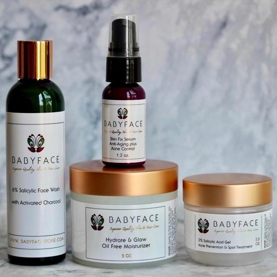 Acne Treatment Kit for Adults & Teens - Complete Skincare Regimen Set