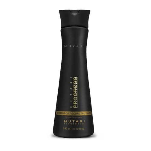 MUTARI Brazilian Keratin Treatment PROGRESS | Smoothing System | All Hair types | Hair Straightener with Bamboo Extract, Hyaluronic Acid, Shea Butter, Hydrolyzed Keratin | Alisado Brasile?o sin Formol