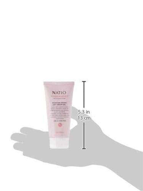 Natio Australia Rosewater Hydration Moisture Boost Day Cream-Gel, 2.5 oz - Face Cream with Shea Butter - Face Moisturizer for All Skin Types (Pack of 2)