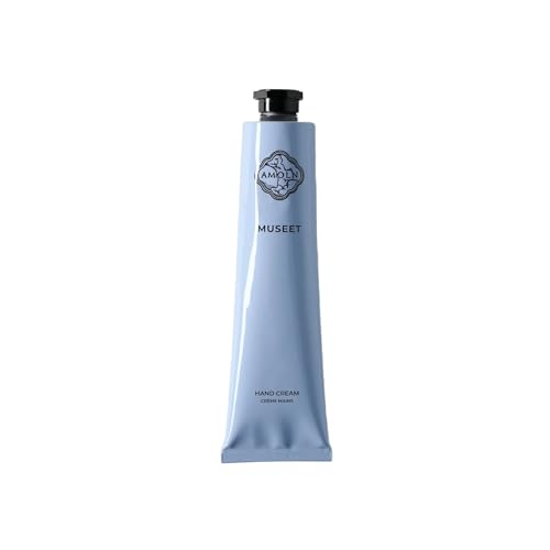AMOLN - Hand Cream | Enriching, Perfumed Hand Cream | Aluminium Tube, Vegan (Museet, 2.5 fl oz | 75 ml)