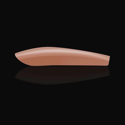 Apres Neutrals Gel-X Imani Box Of Nail Tips, 11 Sizes 00-9, Soft Gel Tip Box (150pcs) (Sculpted Coffin Long, 150)