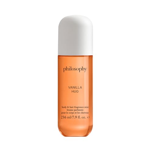 philosophy hair and body mists ? long-lasting fragrance mists for women with skin-loving ingredients ? hydrates & refreshes for 24 hours ? vanilla, pistachio & coconut scent options