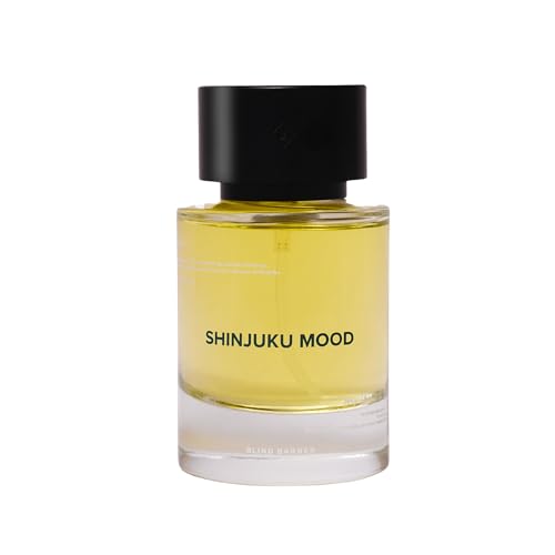 Blind Barber Shinjuku Mood Eau De Parfum - Smoky Cologne for Men - Notes of Tea, Suede, Birch Tar & Lavender - Long Lasting Perfumes for Men (1.69 Fl oz)