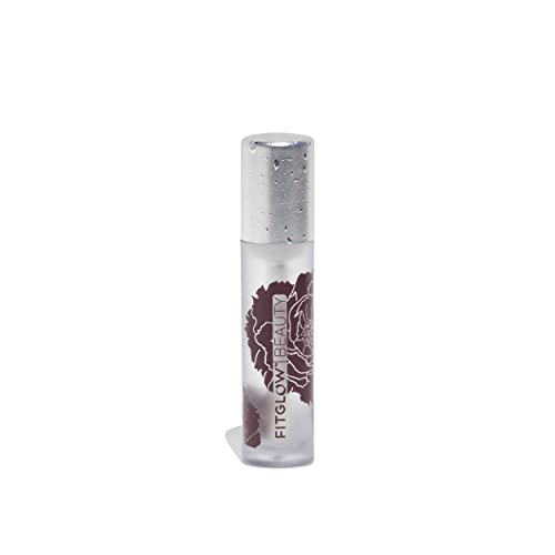 Fitglow Beauty | Night Lip Serum | Lip Sleeping Mask | Plant-Powered Natural Overnight Lip Mask Treatment | Hydrating Moisturizer for Dry Cracked Chapped Lips | Skincare | 1 Tube (10g), Clear