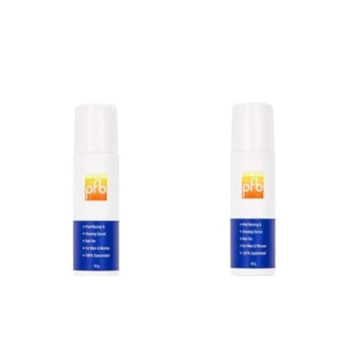 Bundle Of 2 PFB Vanish Roll on Shaving Gel for Ingrown Hair, 93 grams