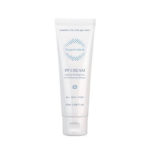 OxygenCeuticals PP Cream ? Recovery Cream with Palmitoyl Tripeptide-5, Niacinamide & Adenosine, Moisturizing & Skin Barrier Support for Sensitive Skin. 1.69 fl.oz (50ml)