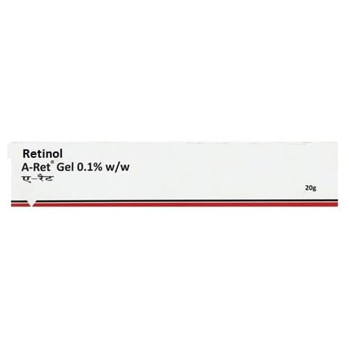 Retinol Gel 0.1 Vitamin A Repairs Fine Lines & Wrinkles Age and Sun Spots, Anti-Aging Formula, 20 Gram