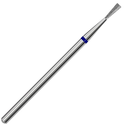 Cuticle Nail Drill Bit, Professional Russian Manicure Drill Bits, Safety Diamond Bit, Under Nail Cleaner Cuticle Remover Nail Prepare, Nail Supplies for Nail Techs (Mini Inverted Cone-M)