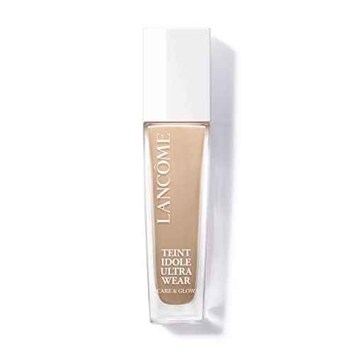 Lanc?me Teint Idole Ultra Wear Care & Glow Longwear Foundation with SPF 27, Hydrating Medium Buildable Coverage & Glow Finish