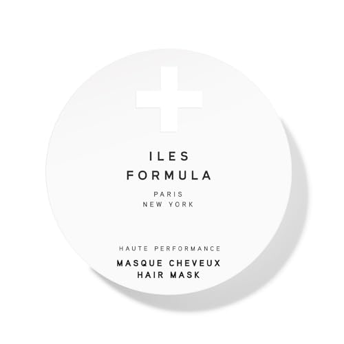 ILES FORMULA Hair Mask ? Deep Conditioning Hair Treatment for Dry, Damaged, Frizzy Hair - Lightweight Hair Repair Mask with Tucuma Butter, Macroloba Seed, Vitamins B5 & E | Hydrating, Color-Safe